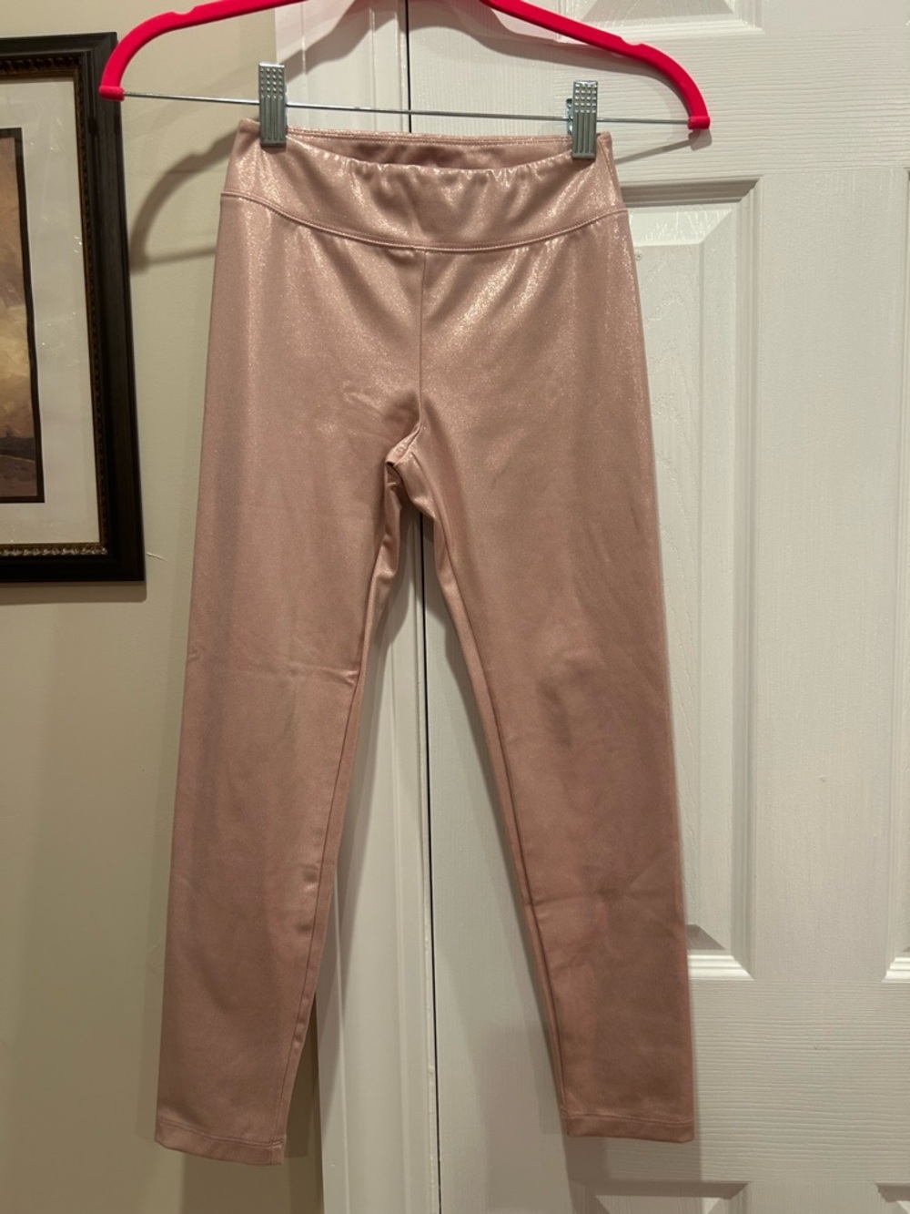 Cat & Jack Shimmery Rose Pink Leggings